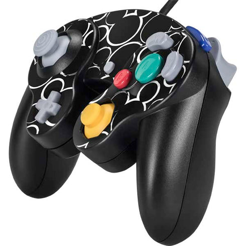 Disney Mickey Mouse Logo Pattern Nintendo GameCube Controller Skin