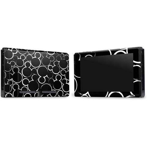 Disney Mickey Mouse Logo Pattern Nintendo Switch Bundle Skin