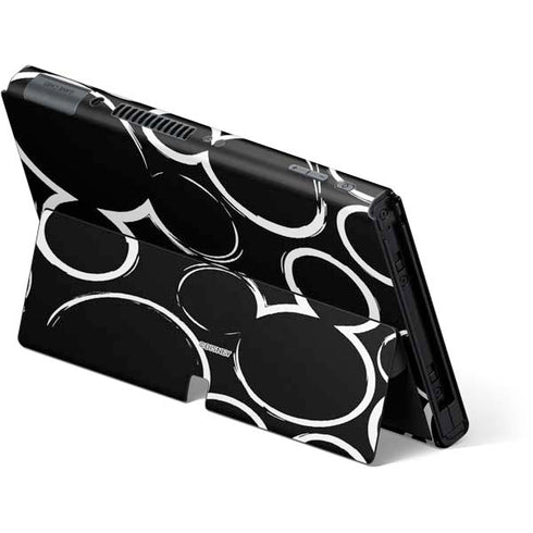 Disney Mickey Mouse Logo Pattern Nintendo Switch OLED (2021) Skin