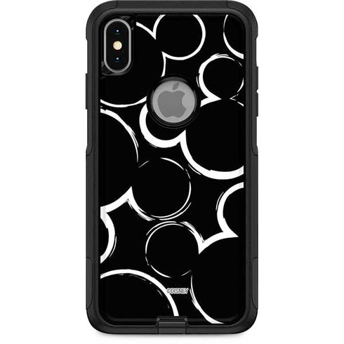 Disney Mickey Mouse Logo Pattern Otterbox Commuter iPhone Skin