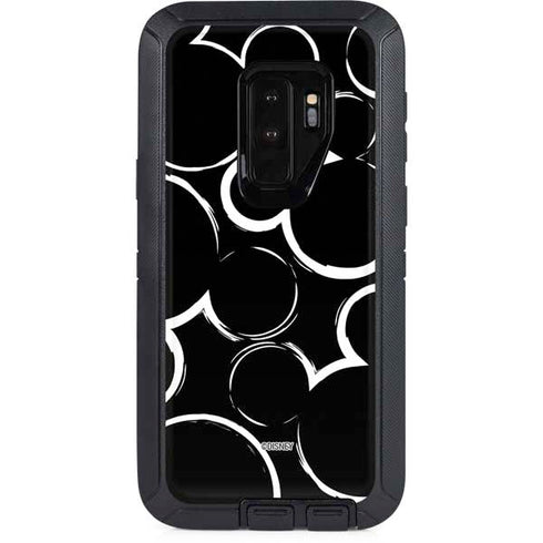 Disney Mickey Mouse Logo Pattern Otterbox Defender Galaxy Skin