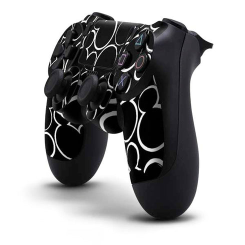 Disney Mickey Mouse Logo Pattern PS4 Controller Skin