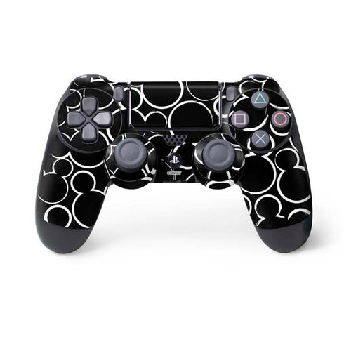 Disney Mickey Mouse Logo Pattern PS4 Controller Skin