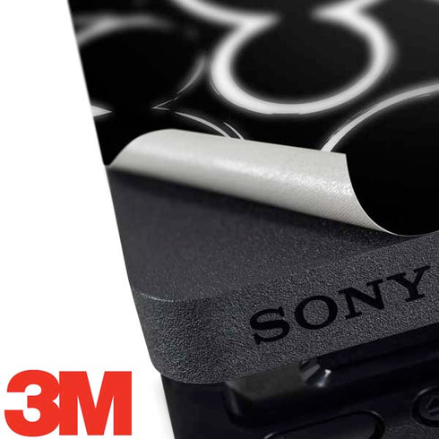 Disney Mickey Mouse Logo Pattern PS4 Pro Bundle Skin