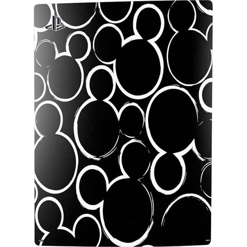 Disney Mickey Mouse Logo Pattern PS5 Bundle Skin