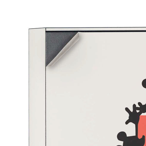 Disney Mickey Mouse Stacked Silhouette Split Corsair 4000D Tempered Glass Mid-Tower ATX Case Skin