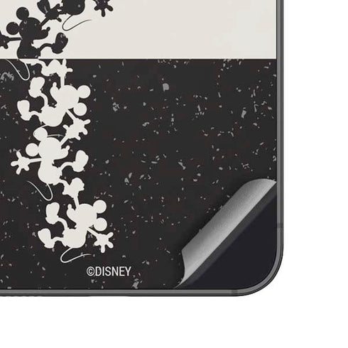 Disney Mickey Mouse Stacked Silhouette Split Galaxy A14 5G Skin