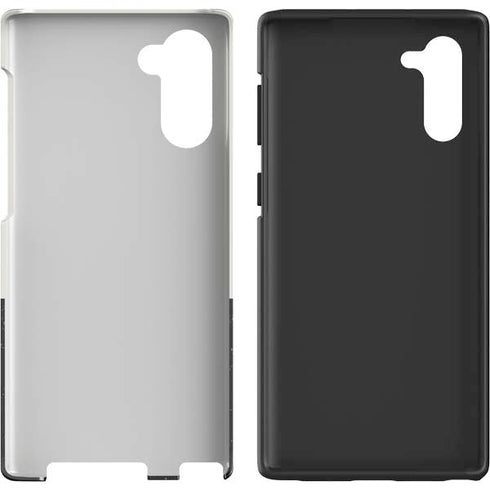 Disney Mickey Mouse Stacked Silhouette Split Galaxy Note 10 Pro Case