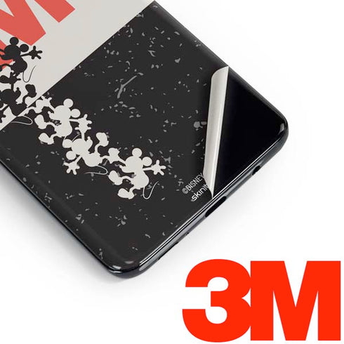 Disney Mickey Mouse Stacked Silhouette Split Galaxy S10 Skin