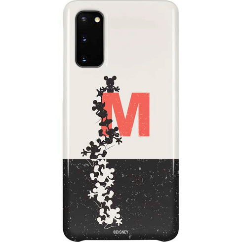 Disney Mickey Mouse Stacked Silhouette Split Galaxy S20 Lite Case