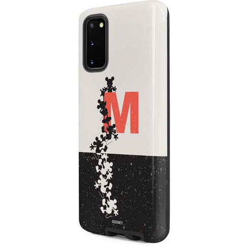 Disney Mickey Mouse Stacked Silhouette Split Galaxy S20 Pro Case
