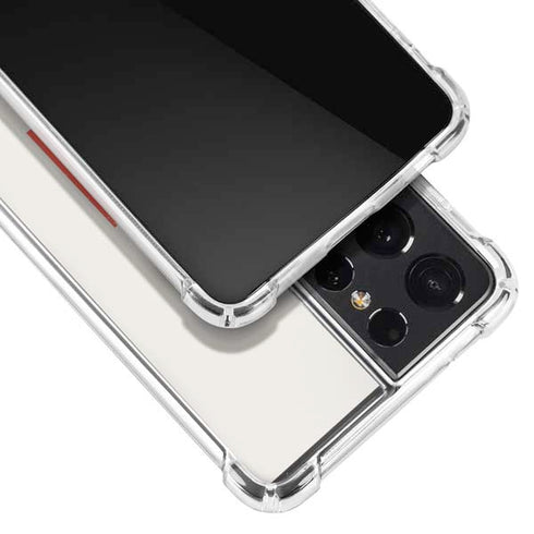 Disney Mickey Mouse Stacked Silhouette Split Galaxy S21 Ultra 5G Clear Case