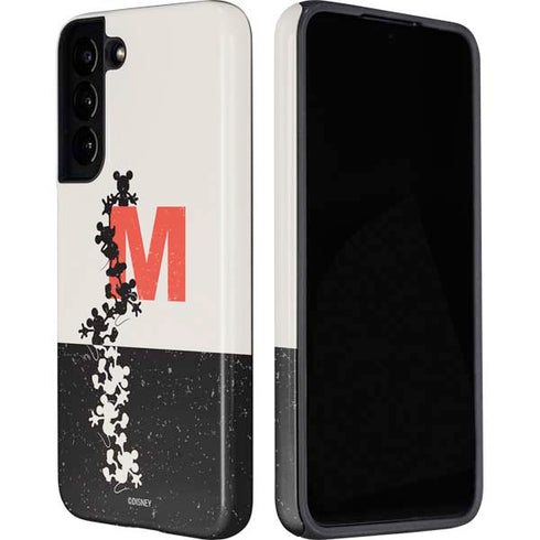 Disney Mickey Mouse Stacked Silhouette Split Galaxy S22 Pro Case