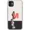 Disney Mickey Mouse Stacked Silhouette Split iPhone 11 Clear Case
