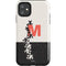 Disney Mickey Mouse Stacked Silhouette Split iPhone 11 Impact Case