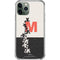 Disney Mickey Mouse Stacked Silhouette Split iPhone 11 Pro Max Clear Case