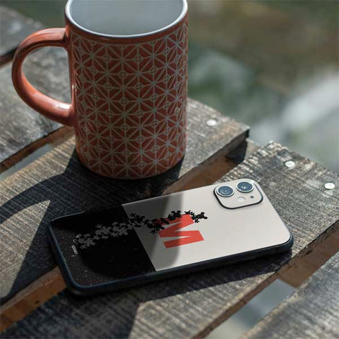 Disney Mickey Mouse Stacked Silhouette Split iPhone 11 Skin