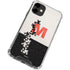 Disney Mickey Mouse Stacked Silhouette Split iPhone 12 Clear Case