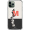 Disney Mickey Mouse Stacked Silhouette Split iPhone 12 Pro Max Clear Case