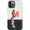 Disney Mickey Mouse Stacked Silhouette Split iPhone 12 Pro Max Impact Case