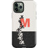 Disney Mickey Mouse Stacked Silhouette Split iPhone 12 Pro Max Impact Case
