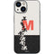 Disney Mickey Mouse Stacked Silhouette Split iPhone 13 Mini Skin