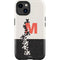 Disney Mickey Mouse Stacked Silhouette Split iPhone 14 Plus Impact Case