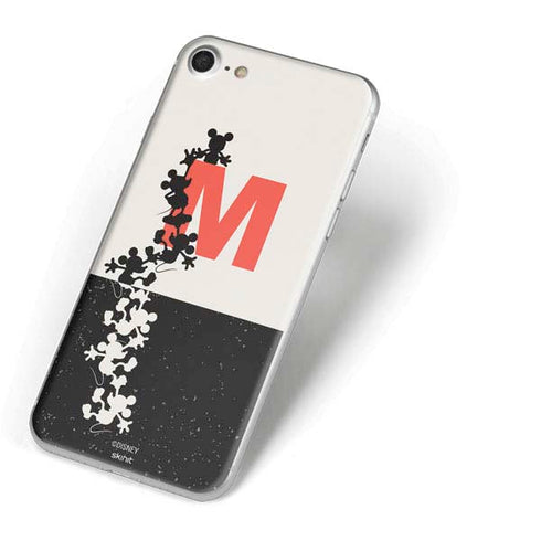 Disney Mickey Mouse Stacked Silhouette Split iPhone 8 Skin