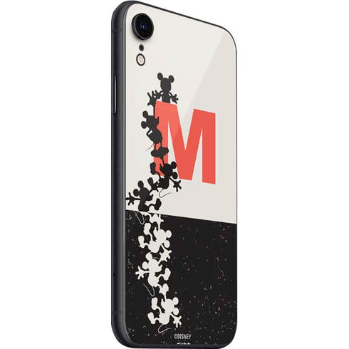 Disney Mickey Mouse Stacked Silhouette Split iPhone SE (2nd & 3rd Gen) Skin