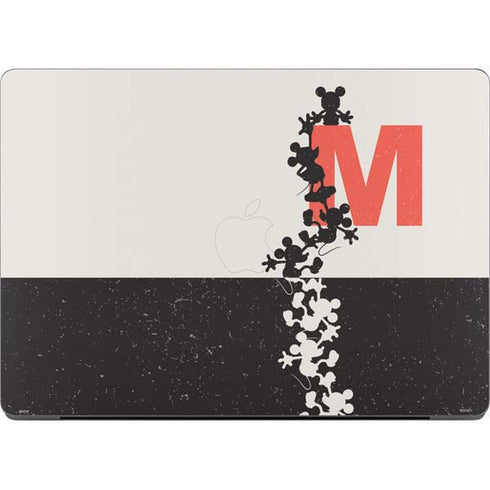 Disney Mickey Mouse Stacked Silhouette Split MacBook Pro 14in (2021-24) Skin
