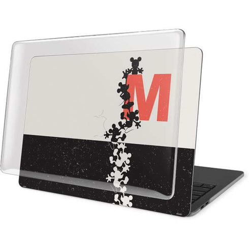 Disney Mickey Mouse Stacked Silhouette Split MacBook Pro 16in (2019-20) Case plus Skin