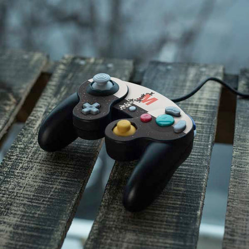 Disney Mickey Mouse Stacked Silhouette Split Nintendo GameCube Controller Skin