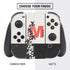 Disney Mickey Mouse Stacked Silhouette Split Nintendo Switch Bundle Skin