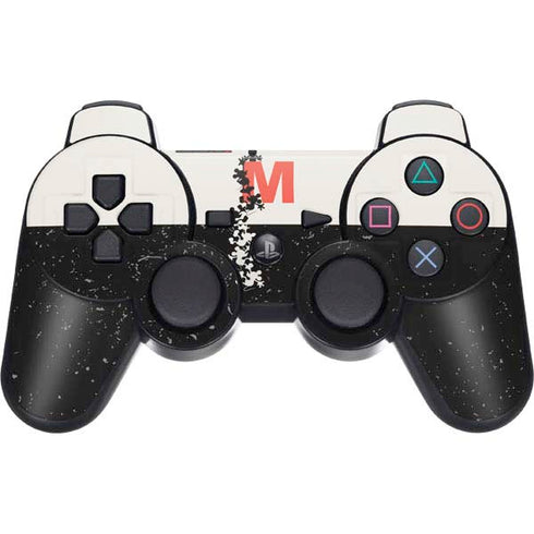 Disney Mickey Mouse Stacked Silhouette Split PS3 Dual Shock wireless controller Skin