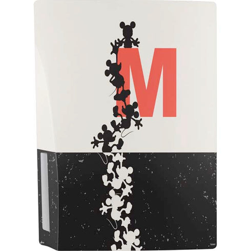 Disney Mickey Mouse Stacked Silhouette Split PS5 Bundle Skin