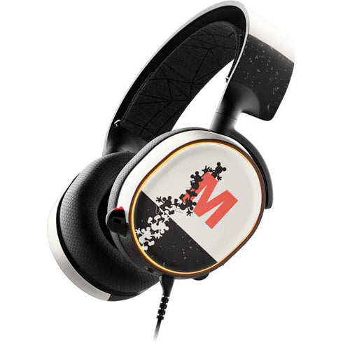 Disney Mickey Mouse Stacked Silhouette Split SteelSeries Arctis 5 Skin