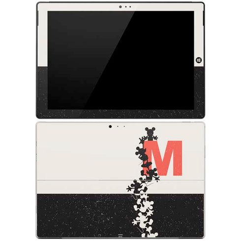 Disney Mickey Mouse Stacked Silhouette Split Surface Pro 3 Skin