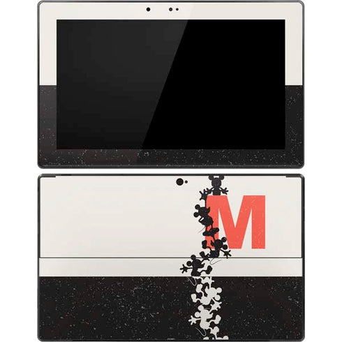 Disney Mickey Mouse Stacked Silhouette Split Surface Pro Tablet Skin