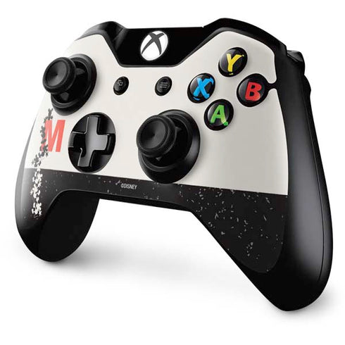 Disney Mickey Mouse Stacked Silhouette Split Xbox One Controller Skin