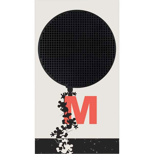 Disney Mickey Mouse Stacked Silhouette Split Xbox Series S Bundle Skin