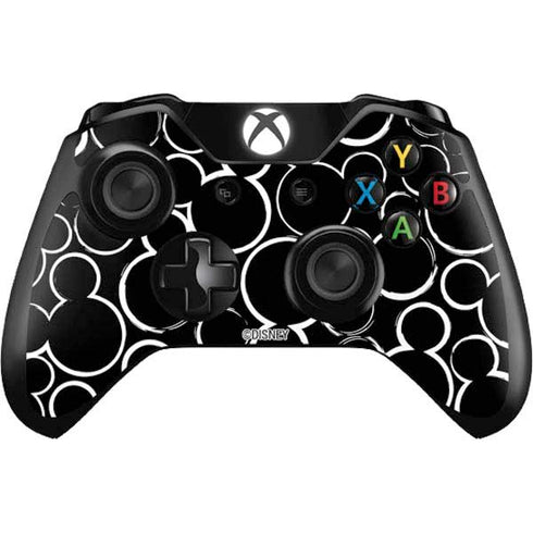 Disney Mickey Mouse Logo Pattern Xbox One Controller Skin
