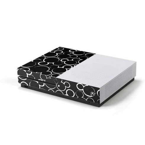Disney Mickey Mouse Logo Pattern Xbox One S Console Skin