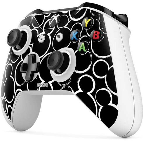 Disney Mickey Mouse Logo Pattern Xbox One S Controller Skin