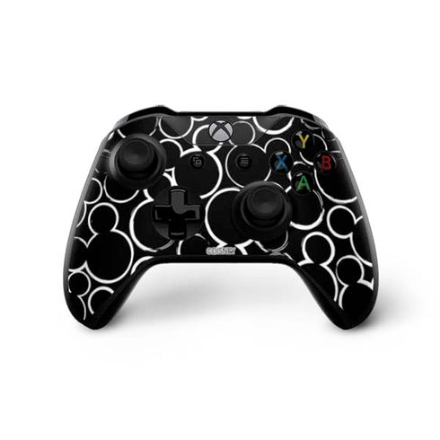 Disney Mickey Mouse Logo Pattern Xbox One X Controller Skin
