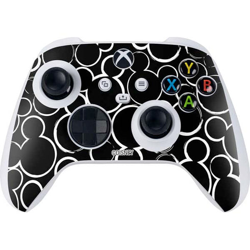 Disney Mickey Mouse Logo Pattern Xbox Series S Controller Skin