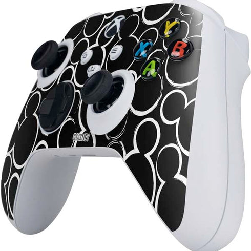 Disney Mickey Mouse Logo Pattern Xbox Series S Controller Skin