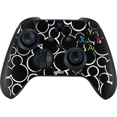 Disney Mickey Mouse Logo Pattern Xbox Series X Bundle Skin