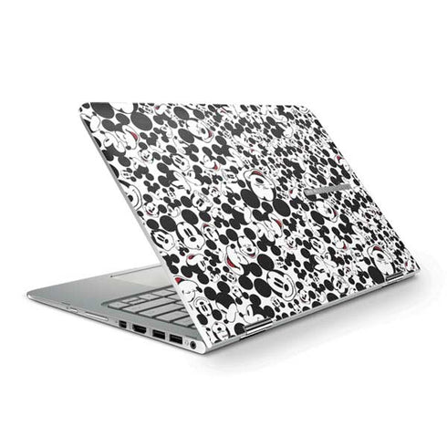Disney Mickey Mouse Face Pattern HP Spectre Skin