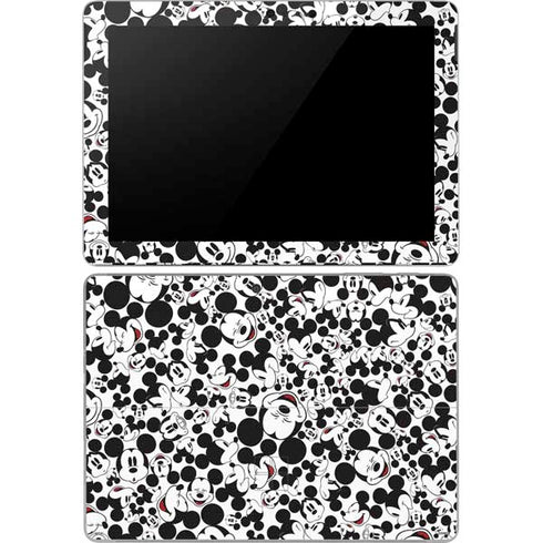Disney Mickey Mouse Face Pattern Surface Go Skin