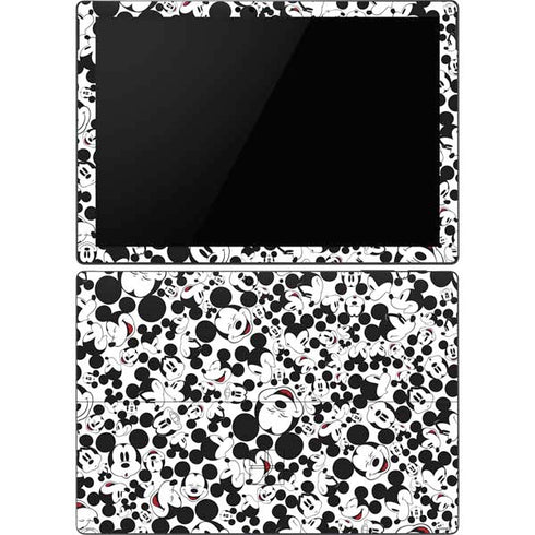 Disney Mickey Mouse Face Pattern Surface Pro 6 Skin